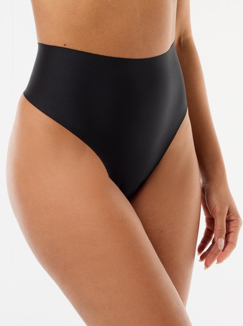 High-waisted shapewear thong - Kiabi High-waisted shapewear thong - Kiabi