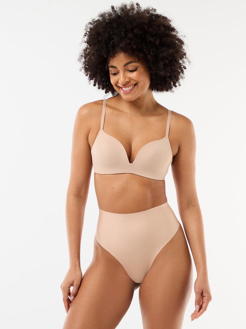 High-waisted shapewear thong - Kiabi High-waisted shapewear thong - Kiabi