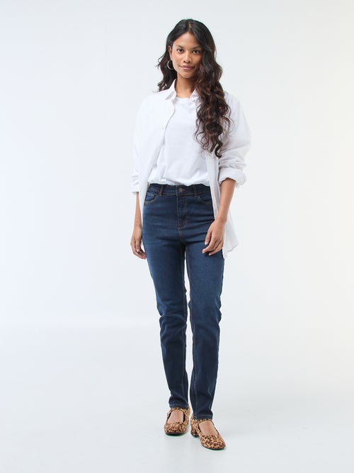 High-Waisted Skinny Jeans - L30 - Kiabi