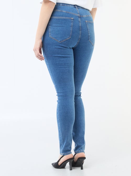 High-Waisted Skinny Jeans - L34 - Kiabi