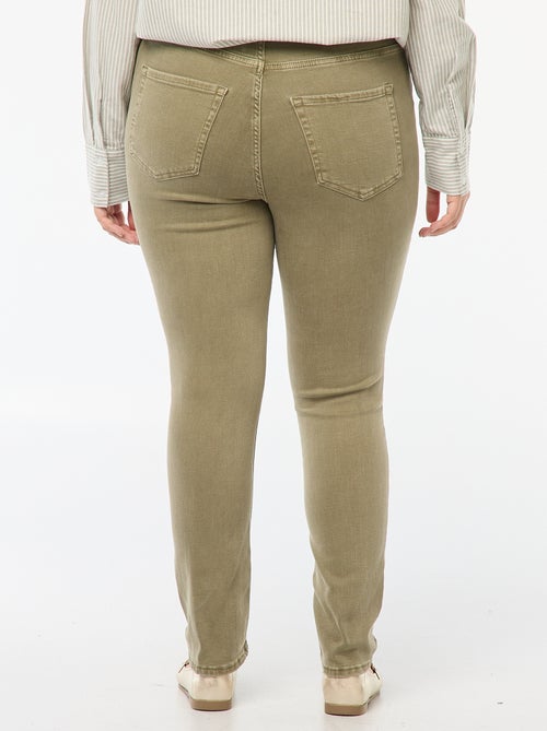 High-waisted skinny trousers - Kiabi