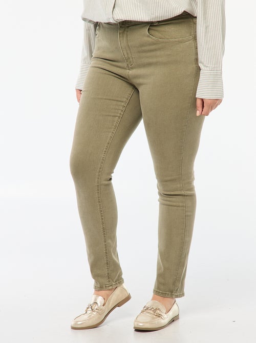 High-waisted skinny trousers - Kiabi