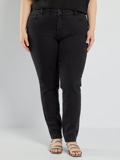 High-waisted slim-fit jeans - L34 - Kiabi