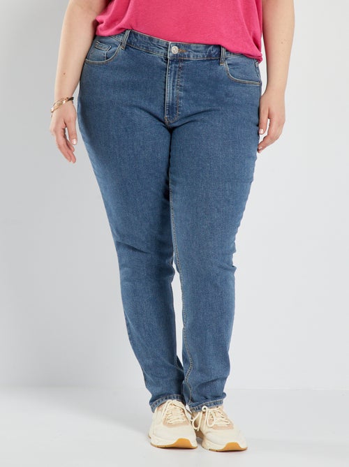 High-waisted slim-fit jeans - L34 - Kiabi
