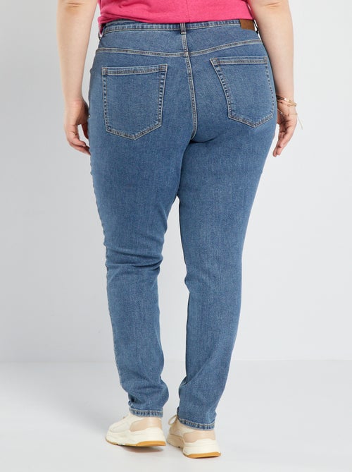 High-waisted slim jeans - L32 - Kiabi