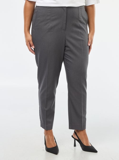 High-waisted straight leg trousers - Kiabi