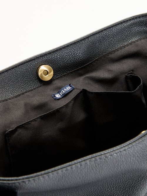 Hobo-Tasche mit Fransen aus Kunstleder - Kiabi Hobo-Tasche mit Fransen aus Kunstleder - Kiabi
