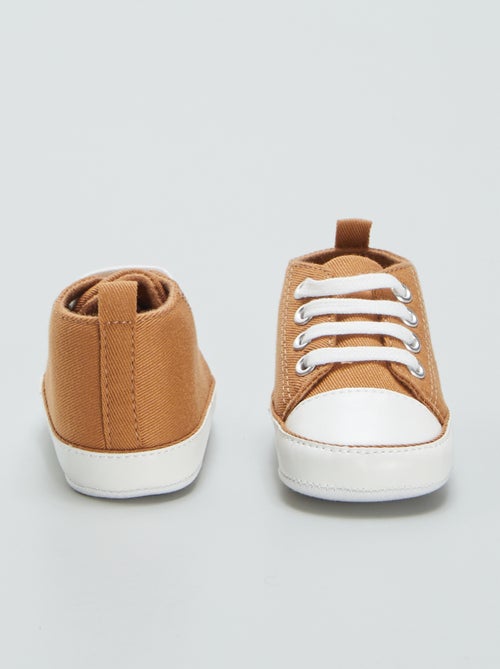 Hohe Canvas-Sneakers - Kiabi