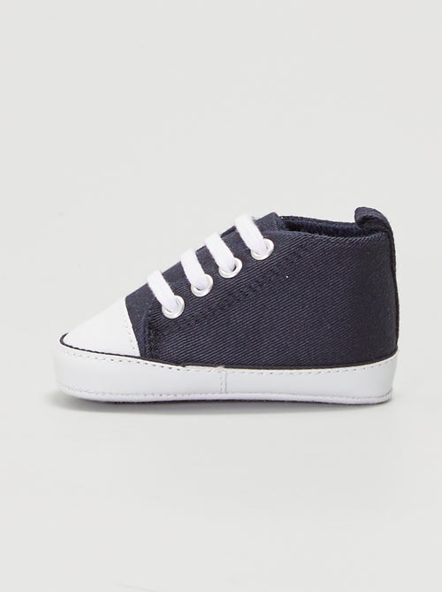 Hohe Canvas-Sneakers - Kiabi