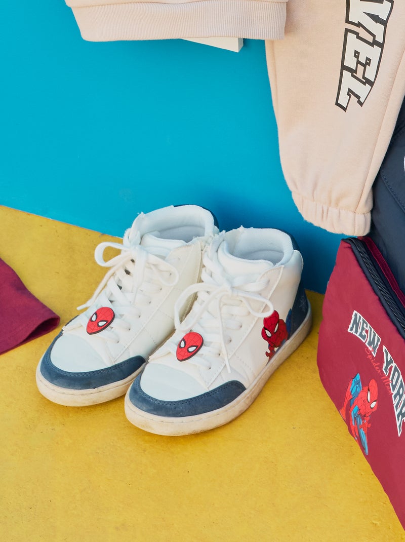 Hohe Sneakers 'Marvel' 'Spider-man' Rouge - Kiabi