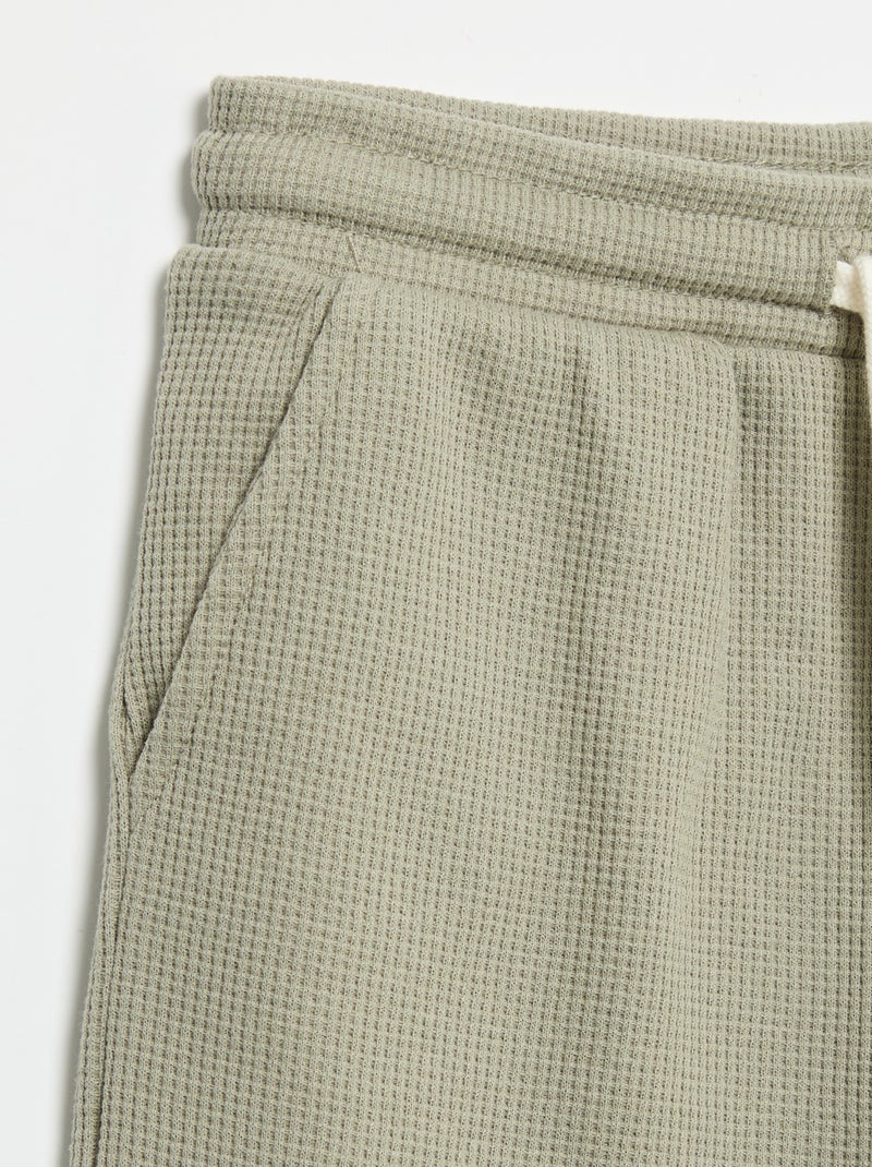 Honeycomb Shorts Green - Kiabi