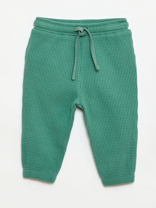 Honeycomb sweatshirt + trousers set - 2 pieces - Kiabi