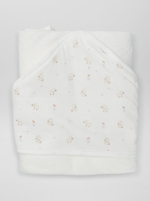 Hooded bath towel - Kiabi