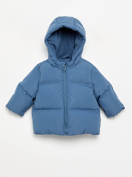 Hooded Padded Puffer Jacket - Kiabi