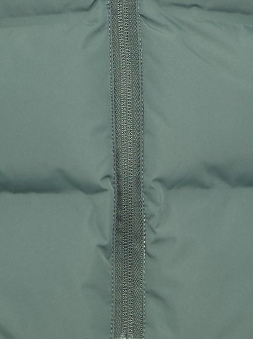 Hooded Padded Puffer Jacket - Kiabi