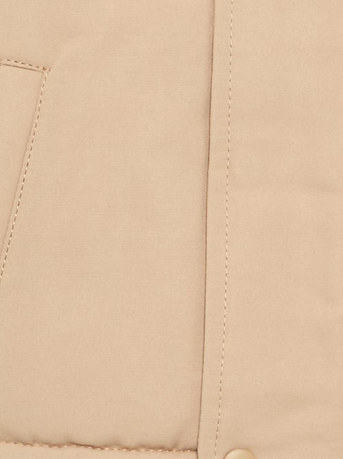 Hooded Parka with Sherpa Lining - Kiabi