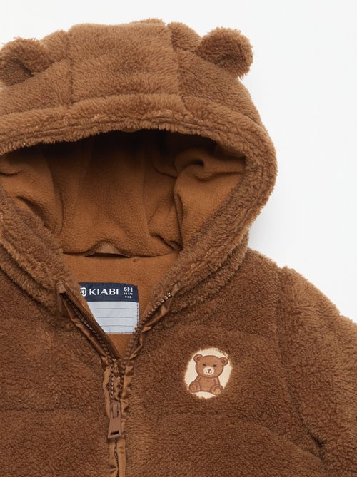 Hooded puffer jacket with ears - Kiabi