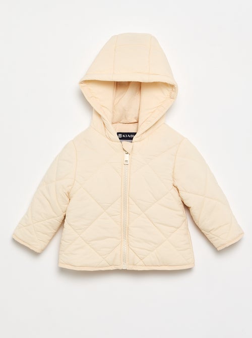 Hooded quilted jacket - Kiabi