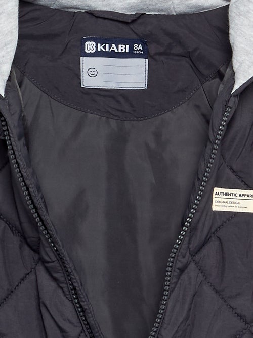 Hooded quilted jacket - Kiabi