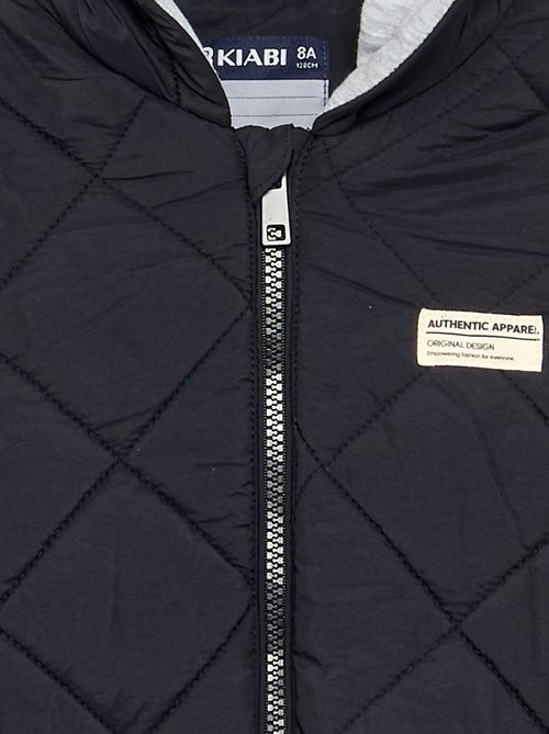 Hooded quilted jacket - Kiabi