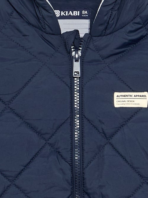 Hooded quilted jacket - Kiabi