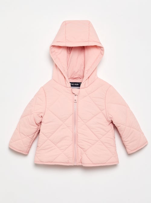 Hooded quilted jacket - Kiabi