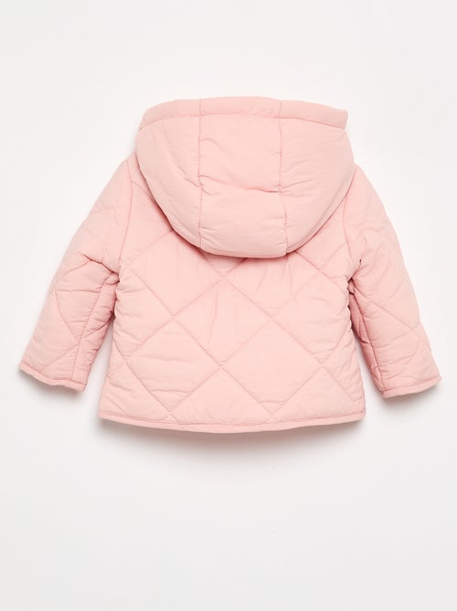 Hooded quilted jacket - Kiabi