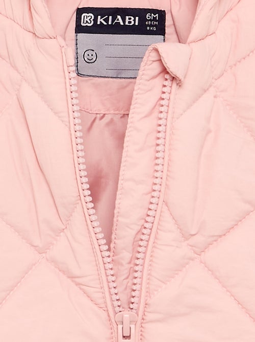Hooded quilted jacket - Kiabi