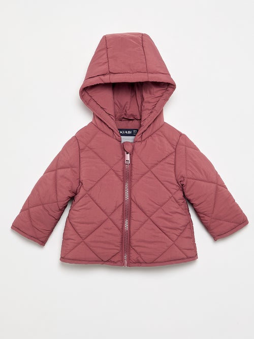 Hooded quilted jacket - Kiabi