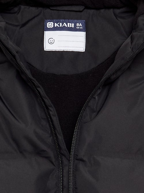 Hooded Quilted Puffer Jacket - Kiabi