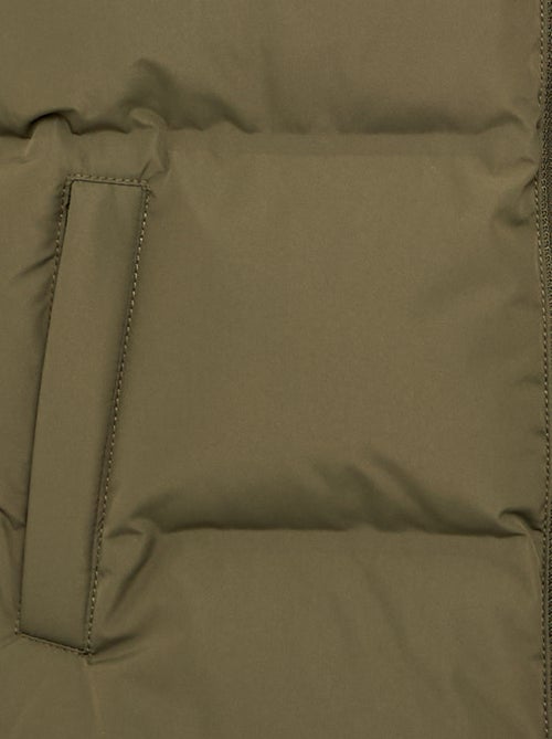Hooded Quilted Puffer Jacket - Kiabi