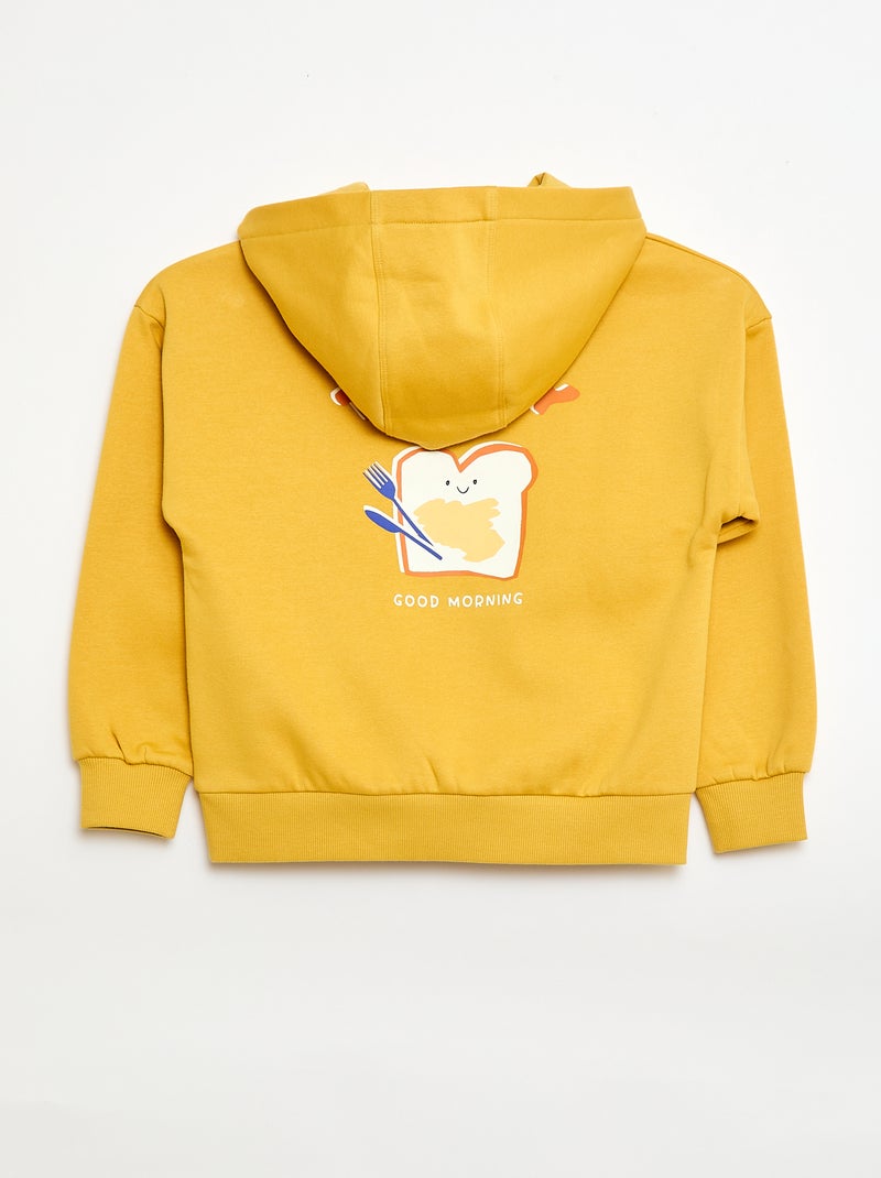 Hooded Sweatshirt - Grafik Edition Yellow - Kiabi