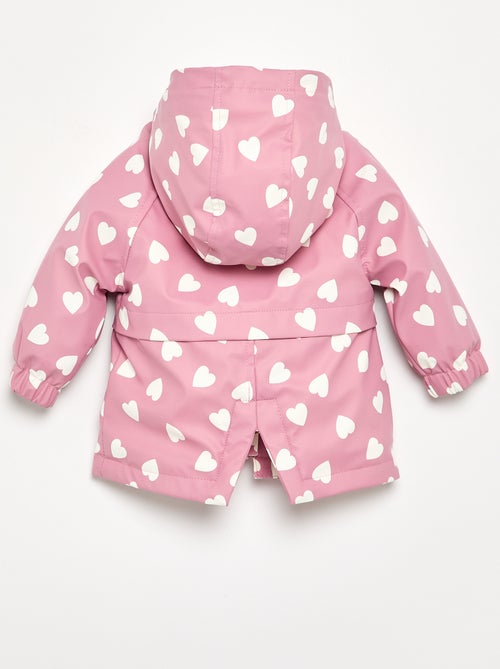 Hooded water-repellent parka - Kiabi