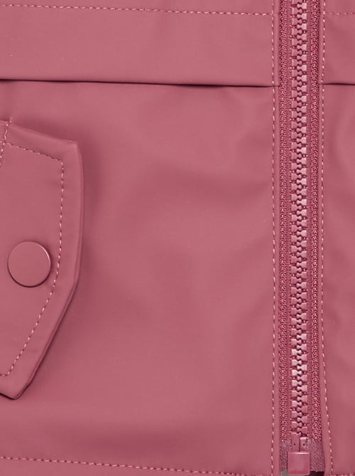 Hooded water-repellent parka - Kiabi