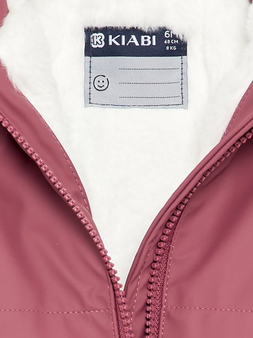 Hooded water-repellent parka - Kiabi