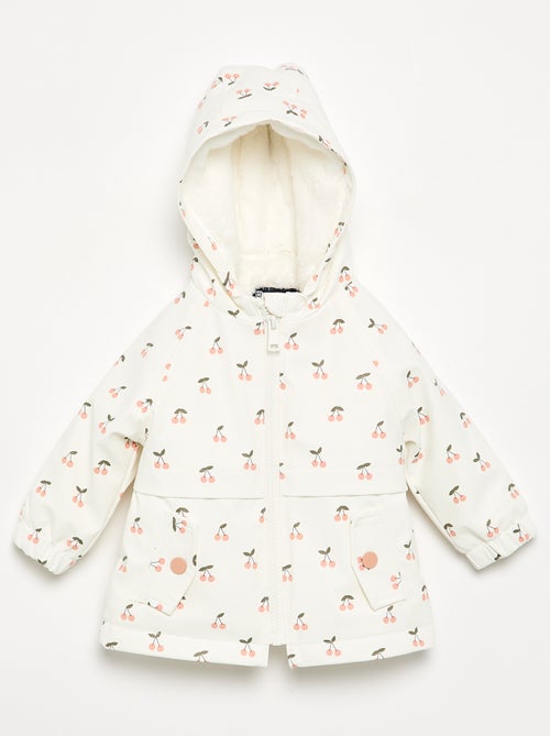 Hooded water-repellent parka - Kiabi