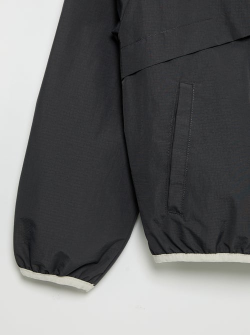 Hooded Windbreaker Jacket - Kiabi