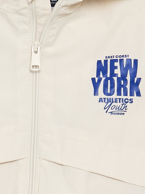 Hooded Windbreaker Jacket - Kiabi