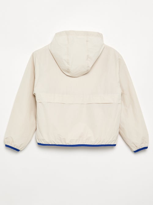 Hooded Windbreaker Jacket - Kiabi