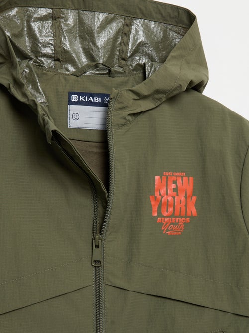 Hooded Windbreaker Jacket - Kiabi