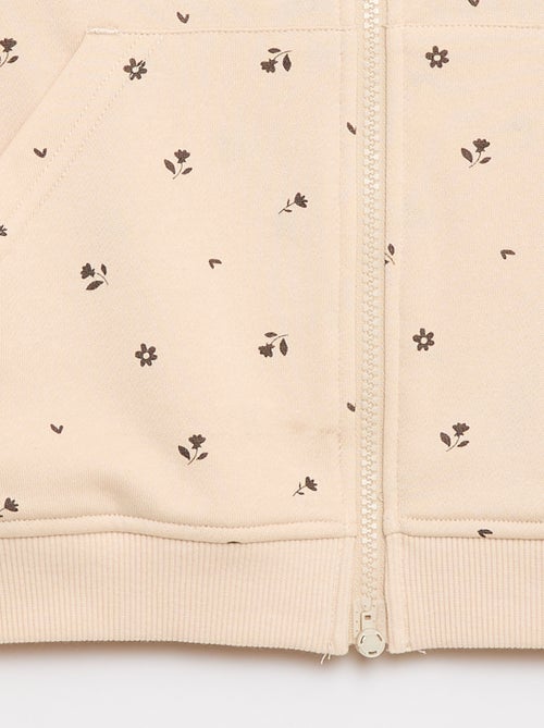 Hooded Zip-Up Sweatshirt - Easy-to-Wear Collection - Kiabi