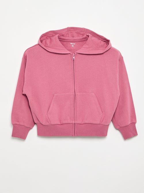Hooded Zip-Up Sweatshirt - Kiabi