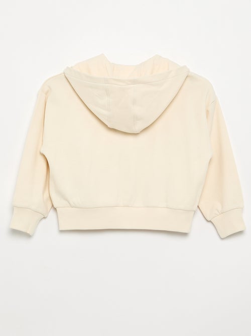 Hooded Zip-Up Sweatshirt - Kiabi