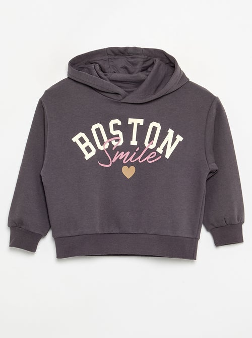 Hoodie beidseitig bedruckt - Kiabi