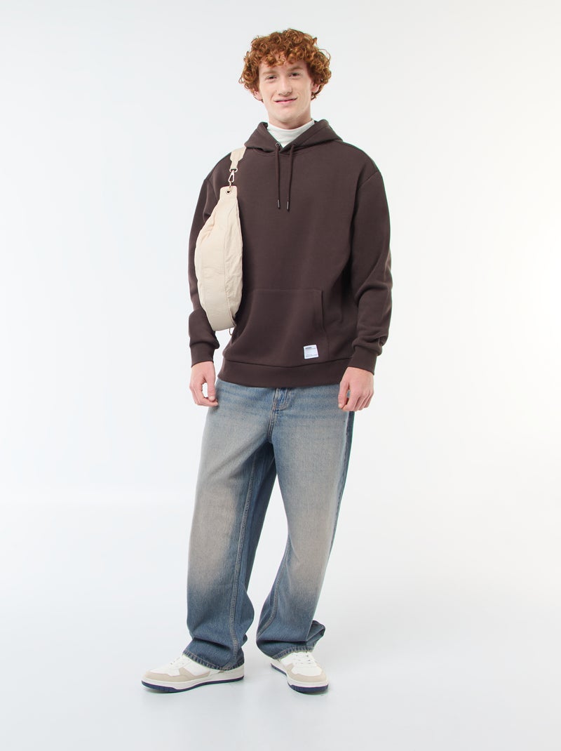Hoodie Brown - Kiabi