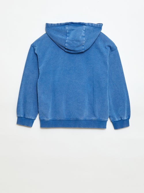 Hoodie im Used-Look - Kiabi