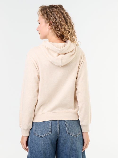 Hoodie mit gesticktem Bären - Kiabi