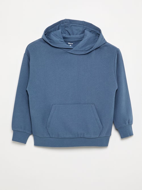 Hoodie mit Kängurutasche - Kiabi