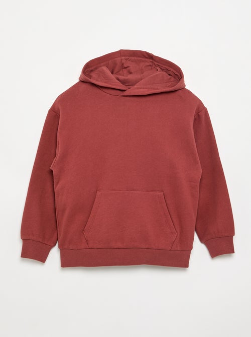 Hoodie mit Kängurutasche - Kiabi