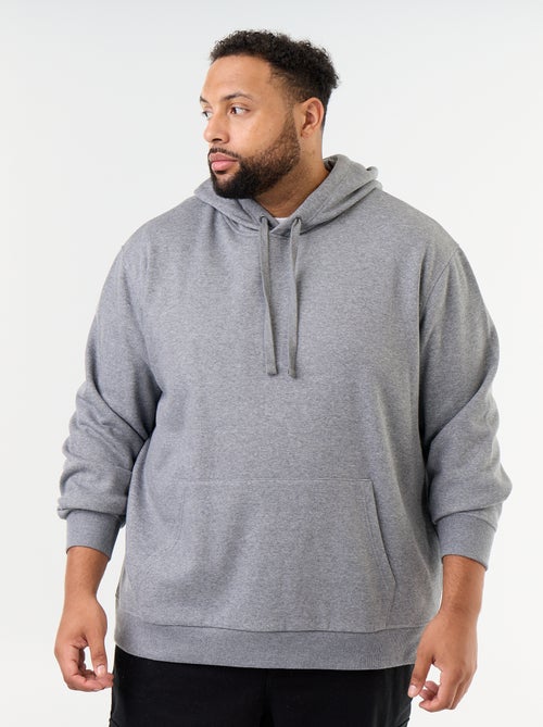 Hoodie mit Kängurutasche - Kiabi
